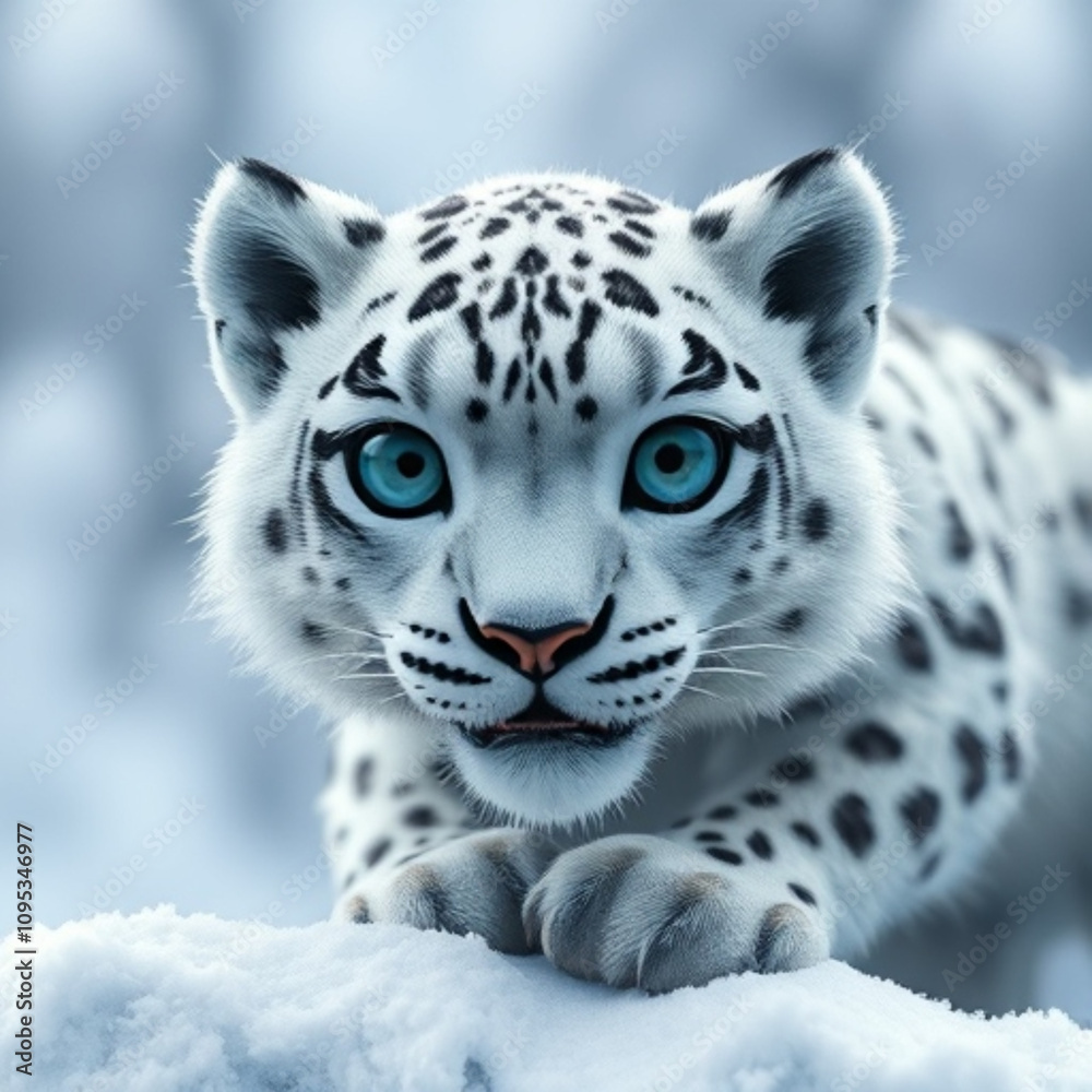 Snow Leopard – Stealthily roaming the snowy cliffs and high altitudes of Central Asia's mountains Snow Leopard – Stealthily roaming the snowy cliffs and high altitudes of Central Asia's mountains