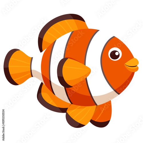  wild life fish  vector Illustration