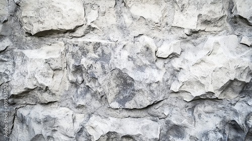 Textured surface of natural whaite and  grey light stone