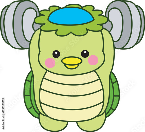 Kawaii japanese mythology Kappa sticker cute.
Cute kappa mascot ghost japanese.
 