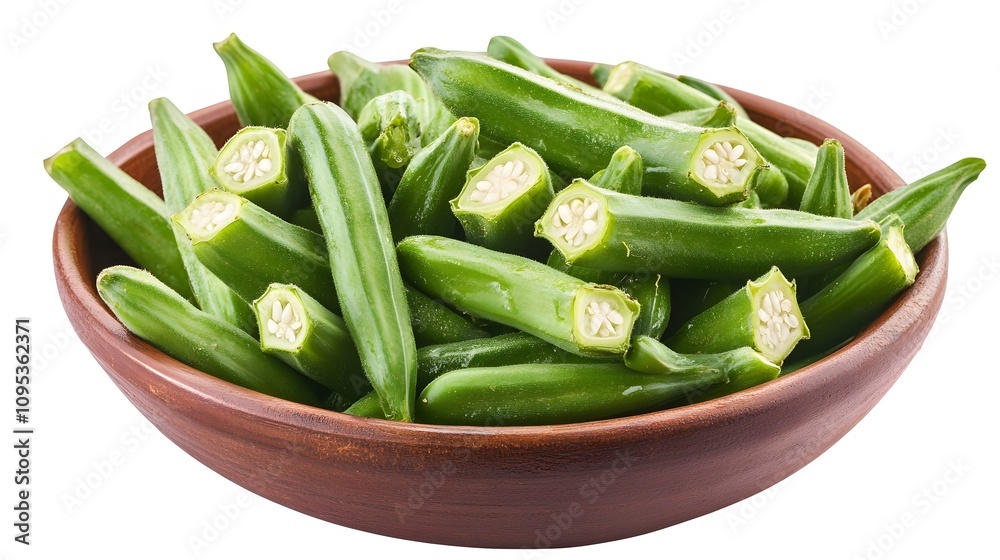 Food, Okra Stew, on White Background, Photo Realistic, Wallpaper, Cover and Screen for Smartphone, PC, Laptop, 9:16 and 16:9 Format Food, Okra Stew, on White Background, Photo Realistic, Wallpaper, Cover and Screen for Smartphone, PC, Laptop, 9:16 and 16:9 Format