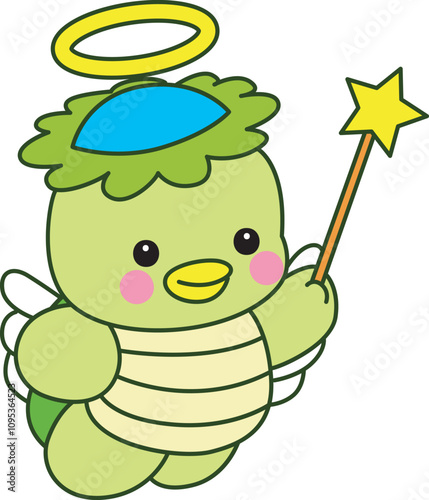 Kawaii japanese mythology Kappa sticker cute.
Cute kappa mascot ghost japanese.
 