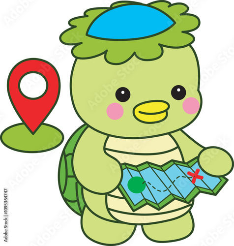 Kawaii japanese mythology Kappa sticker cute.
Cute kappa mascot ghost japanese.
 