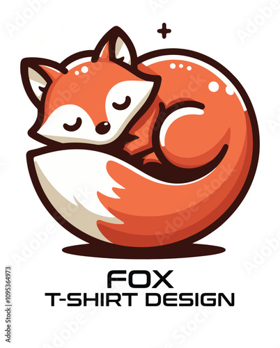 Fox Vector T Shirt Design