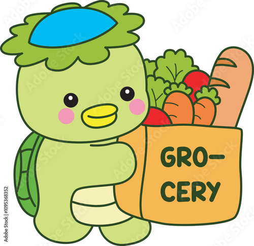 Kawaii japanese mythology Kappa sticker cute.
Cute kappa mascot ghost japanese.
 