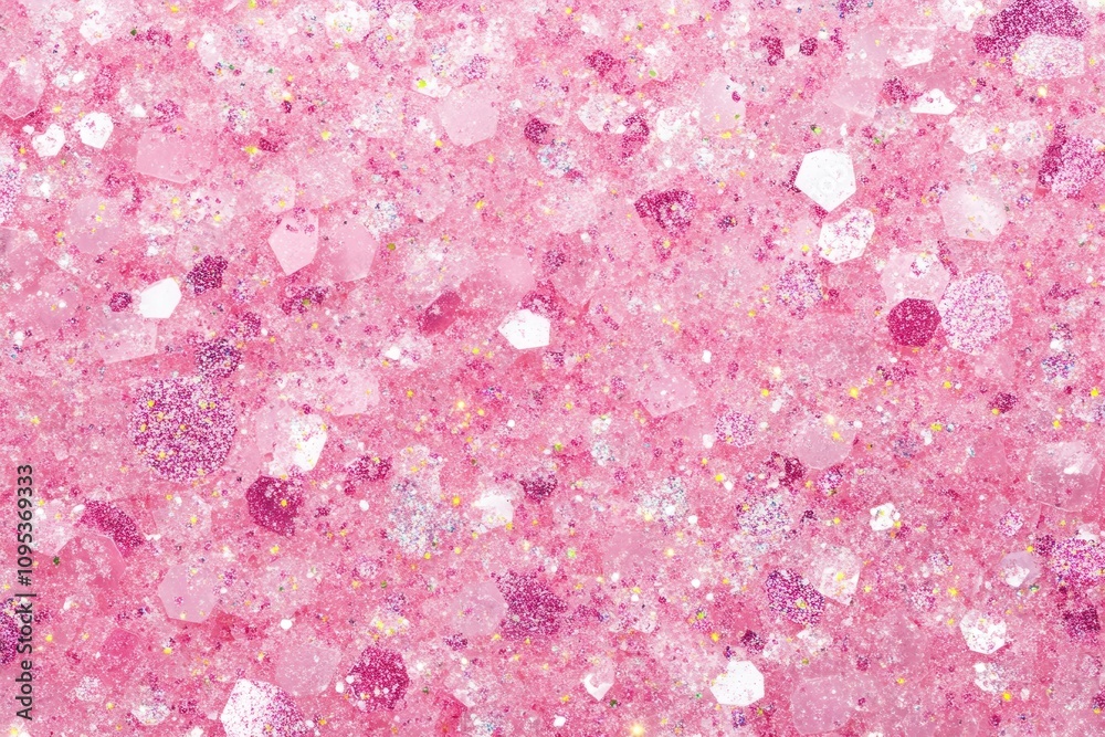 Obraz premium Pink Glitter Background with Fine Sparkling Texture