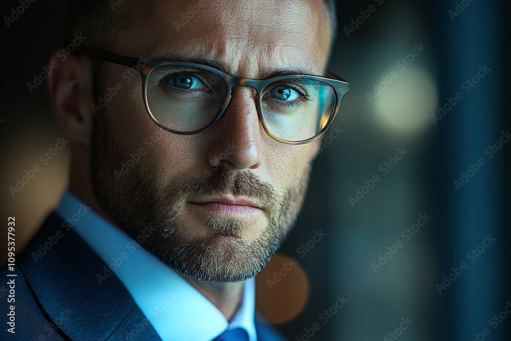 Portrait of successful businessman. Portrait of successful businessman.