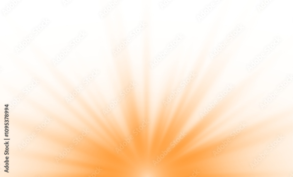 Obraz premium light flash effect with rays of light and magic sparks on transparent background in PNG format.
