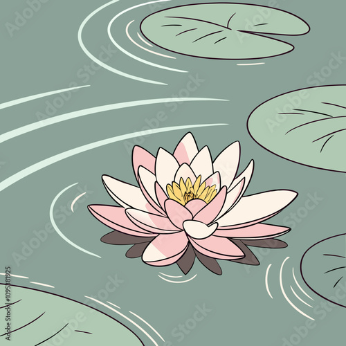 water lily flower