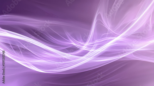 Abstract purple background with lines - abstract light purple background with waves - generative ai. Abstract Wave Motion. Illustration