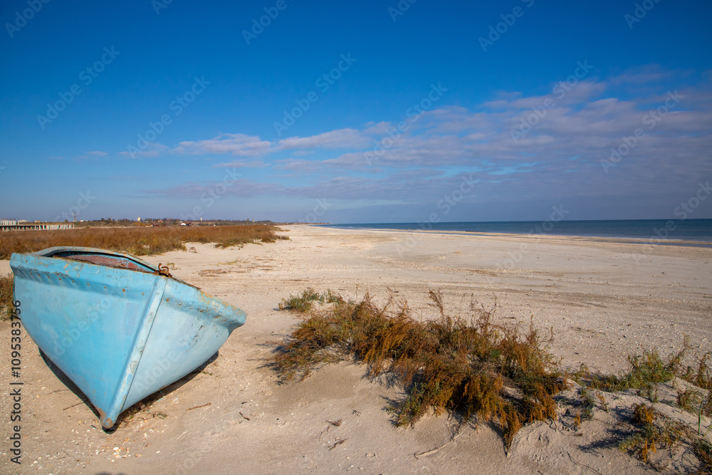 Landscape with wild beach Corbu - Romania Landscape with wild beach Corbu - Romania