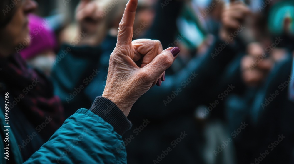 The hands of a sign language interpreter conveying a powerful message at a protest, Symbolizing inclusivity and accessibility in activism, close-up photography style The hands of a sign language interpreter conveying a powerful message at a protest, Symbolizing inclusivity and accessibility in activism, close-up photography style