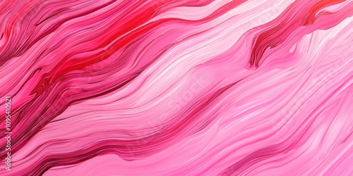 Abstract Pink Swirls Paint Texture Background