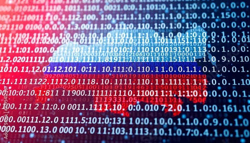 Binary Waves of Russia, Ai generated Images