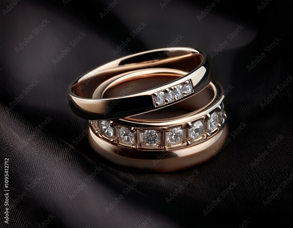 manos de mujer probando en su dedo un anillos de oro de mujer con piedras manos de mujer probando en su dedo un anillos de oro de mujer con piedras