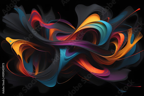 abstract fire background