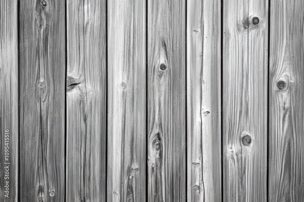 Weathered Gray Wooden Planks Background Texture