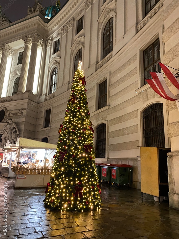Christmas decoration in Vienna Christmas decoration in Vienna