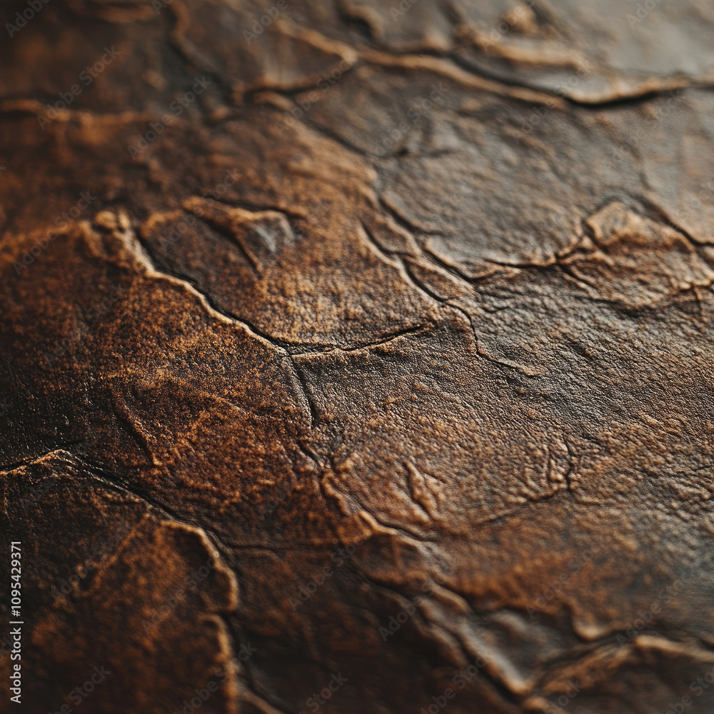Close-up Texture of Dark Brown Leather Close-up Texture of Dark Brown Leather