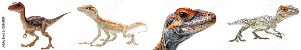 Obraz premium A high-quality image of a Compsognathus, emphasizing its small size and agility.