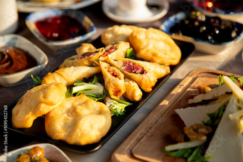 breakfast pastry on the table