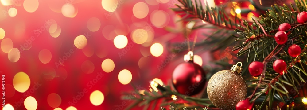 christmas decoration background or banner with copy space christmas decoration background or banner with copy space
