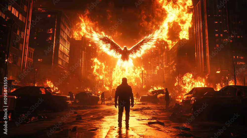 Phoenix Rising in Flames Phoenix Rising in Flames