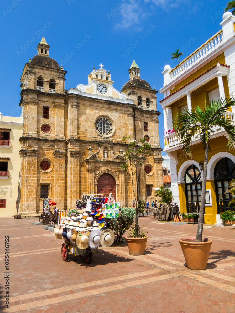 Fototapeta premium Santuario de San Pedro Claver, Cartagena, Colombia