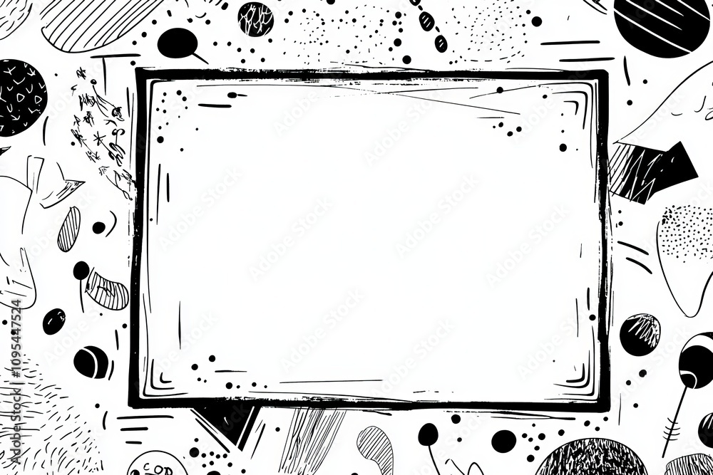 Obraz premium Invitation template