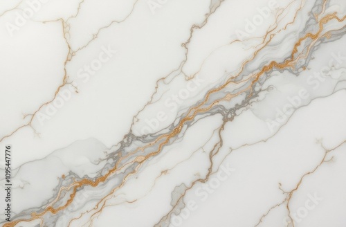 Elegant marble texture with fine veins in gray, cream, and white