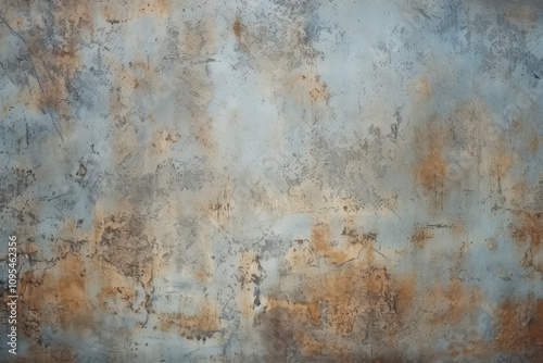 Wallpaper Mural Processed collage of old rusty metal sheet texture in daylight. Background for banner Torontodigital.ca