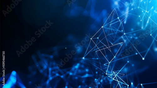 background image blue AI LLMs abstract