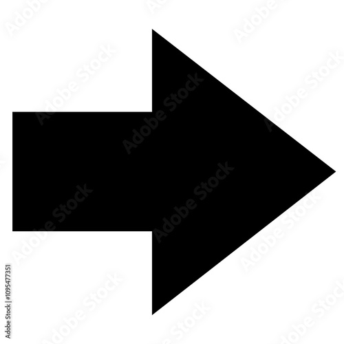 Free Download Black Directional arrow isolated on a Transparent Background - GFXLoad