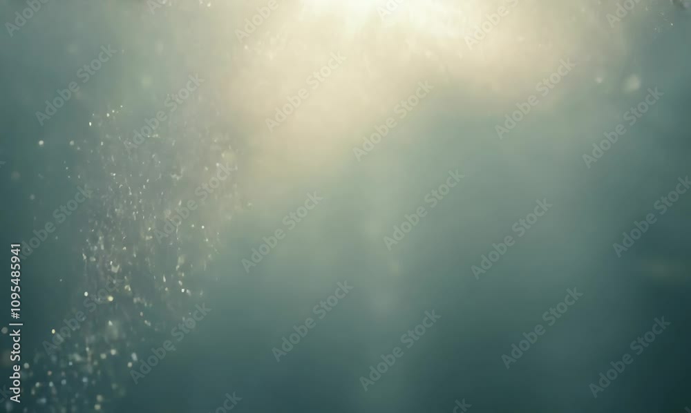 mesmerizing dust particles dancing in the void