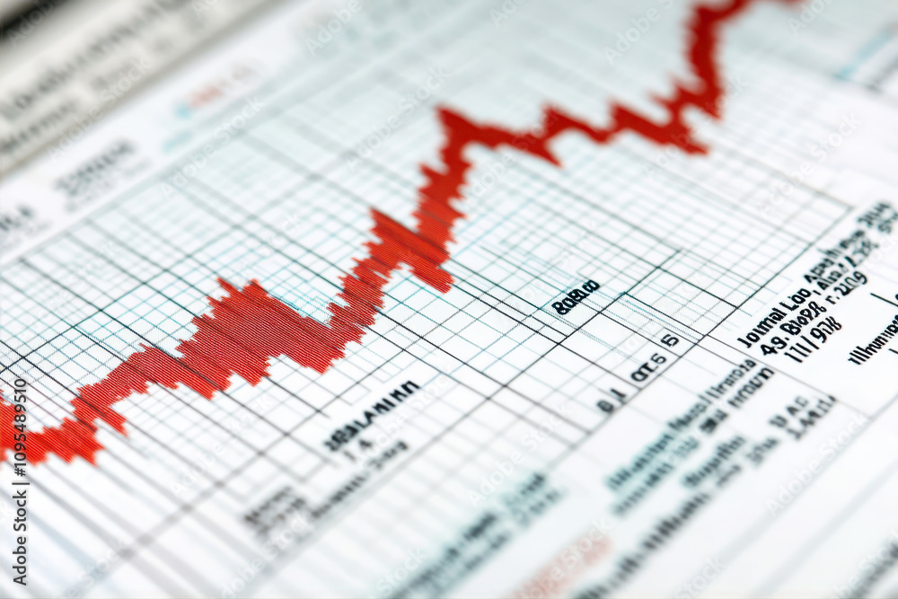 Financial Stock Market Graph Shows Trends in Economic Performance and Investor Sentiment Financial Stock Market Graph Shows Trends in Economic Performance and Investor Sentiment