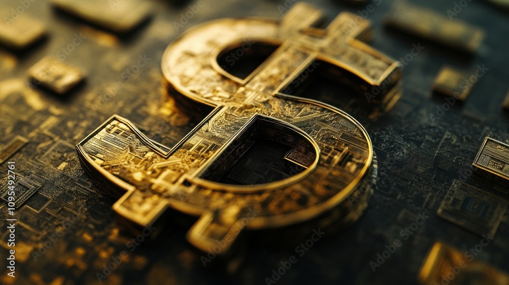 Symbol associated with a widely-used monetary system. Symbol associated with a widely-used monetary system.