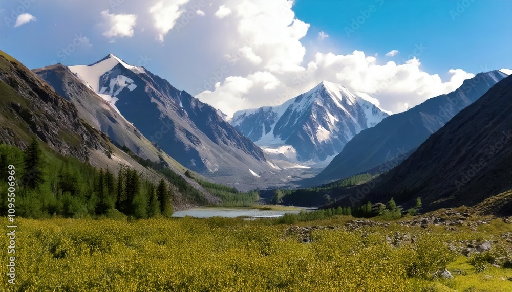Fototapeta premium Altai mountains 