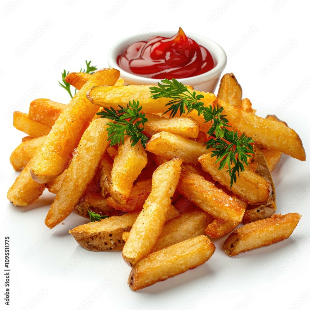 French fries and ketchup obsession in title. French fries and ketchup obsession in title.