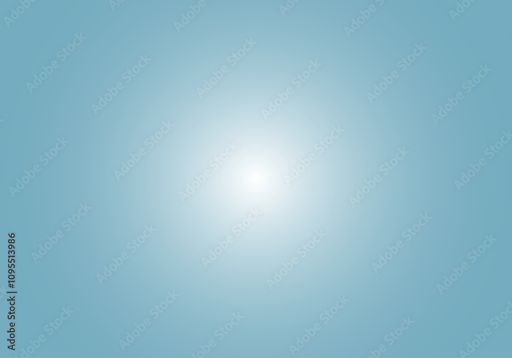 Fondo de degradado radial azul y blanco