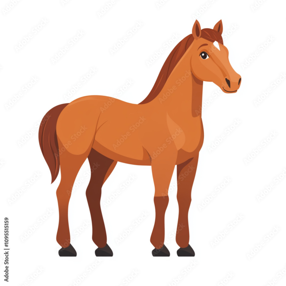 Fototapeta premium horse illustration