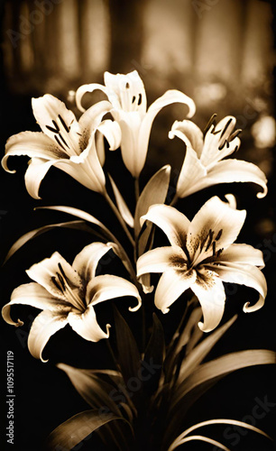 white lily