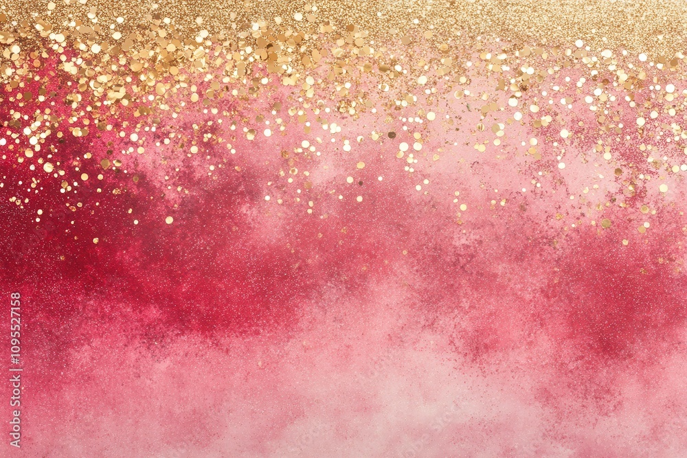 Luxurious Red and Gold Glitter Abstract Texture
Luxurious Red and Gold Glitter Abstract Texture