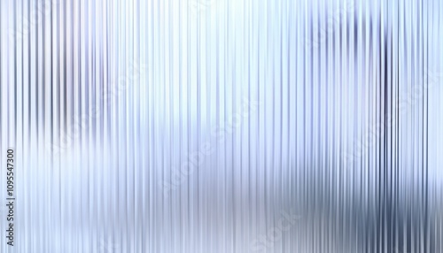 Abstract Ribbed Glass Texture Soft Light Gradient Background
