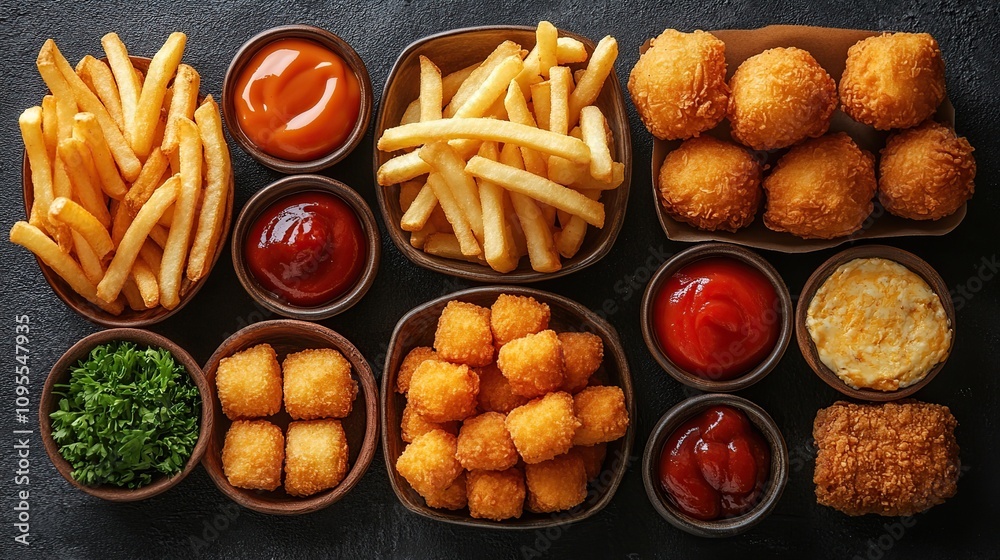 A Delicious Variety of Fast Food