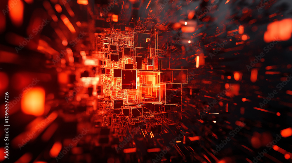 Obraz premium background with lights
