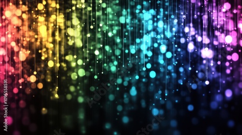 Wallpaper Mural Rainbow Bokeh Background Torontodigital.ca