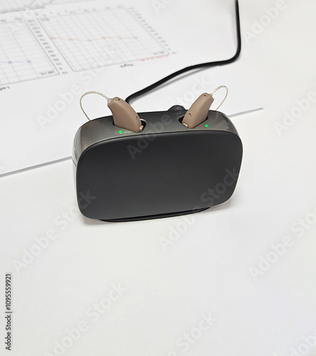 Hearing aid, rechargeable hearing aid