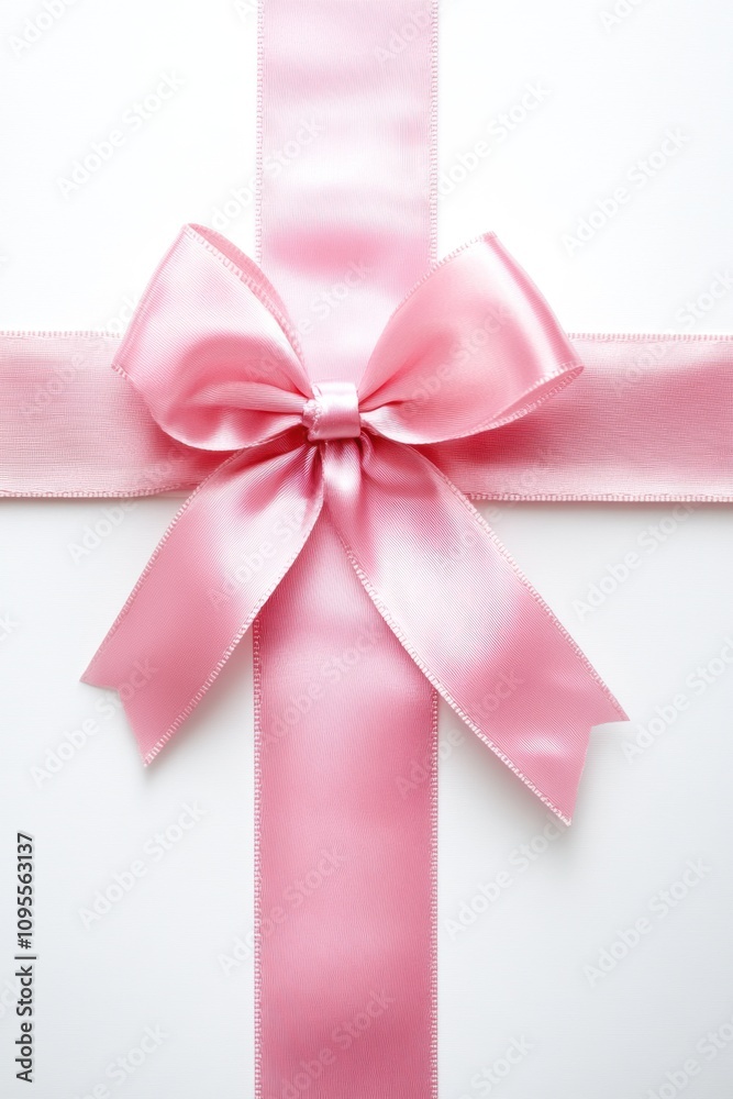 Bow tie ribbon for holiday shopping season gift wrapping. Bow tie ribbon for holiday shopping season gift wrapping.
