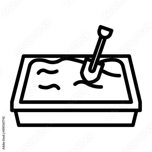 litter Line Icon