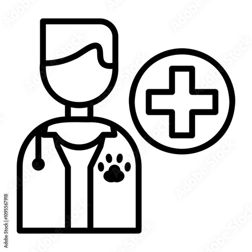 doctor Line Icon